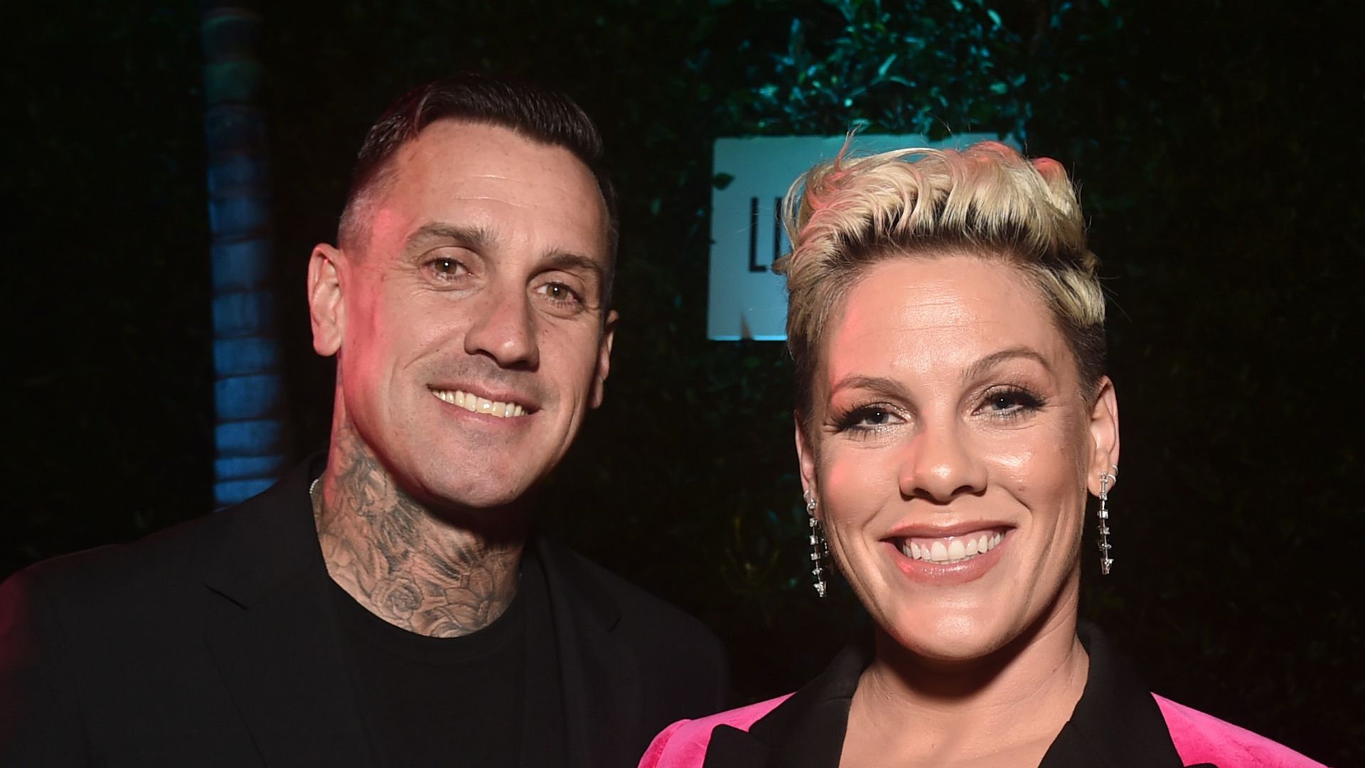 Pink calls out husband Carey Hart over fresh health update