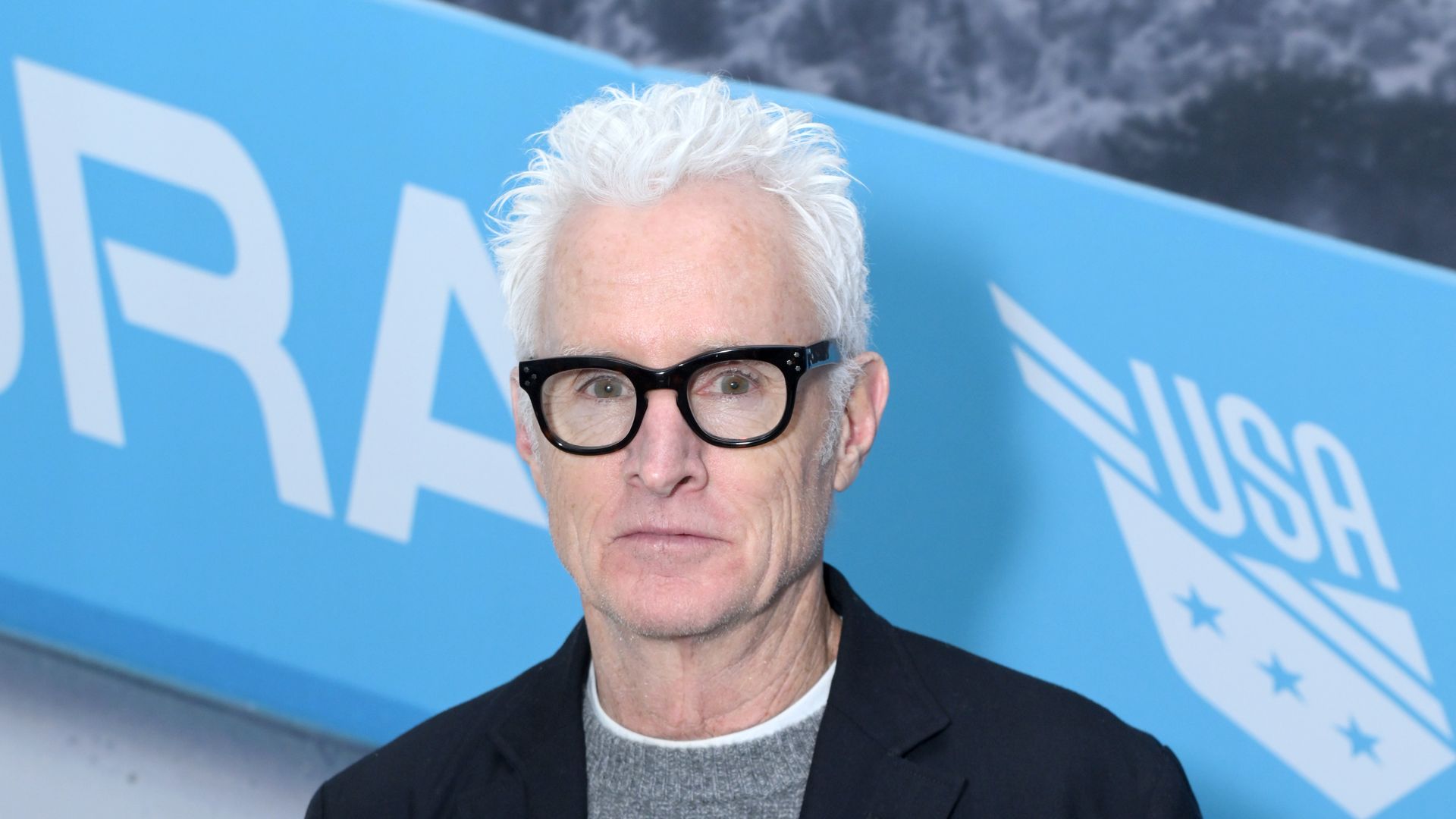 John made a rare appearance