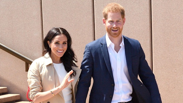 Harry and Meghan in Australia