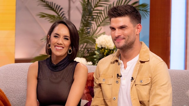 Janette Manrara, Aljaz Skorjanec on Lorraine