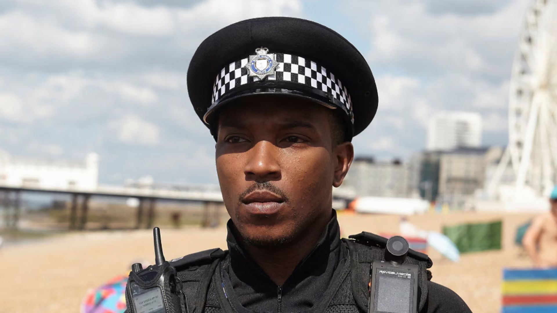 Ashley Walters in Cuffs