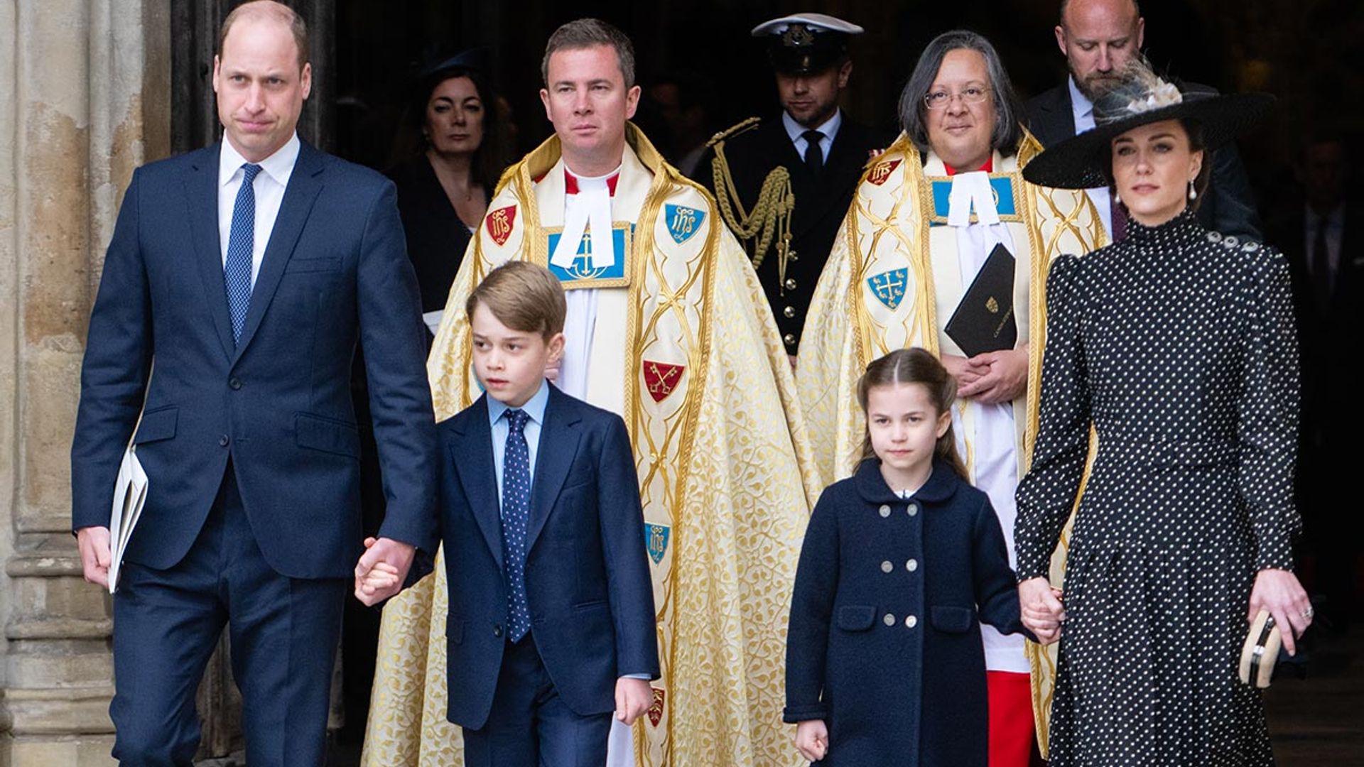 Kate Middleton and Prince William take George, Charlotte and Louis