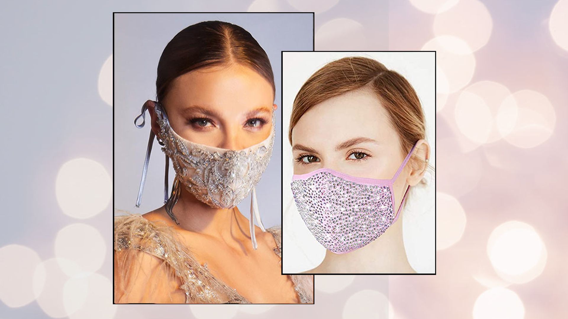 11 gloriously bejewelled face masks: Rhinestones, pearls & gems – oh my!