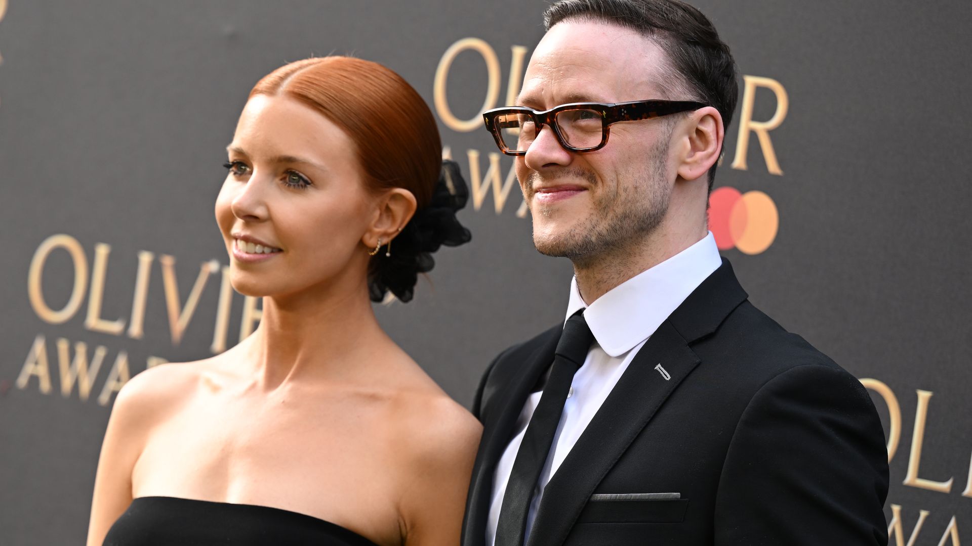Stacey Dooley and Kevin Clifton at Olivier Awards