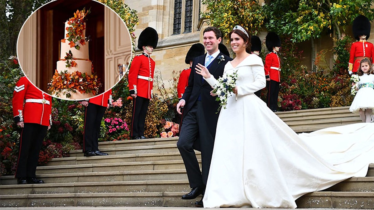 How Princess Eugenie's Wedding Cake Compares to Other Royals