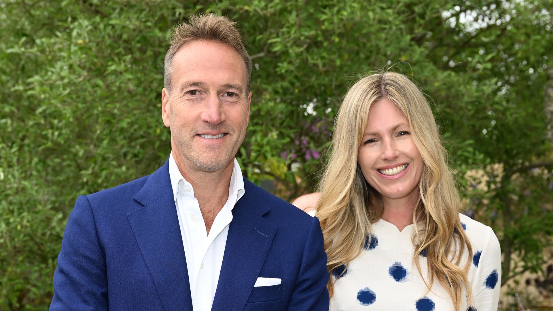 Ben Fogle and Marina Hunt at the Chelsea Flower Show in 2023. 