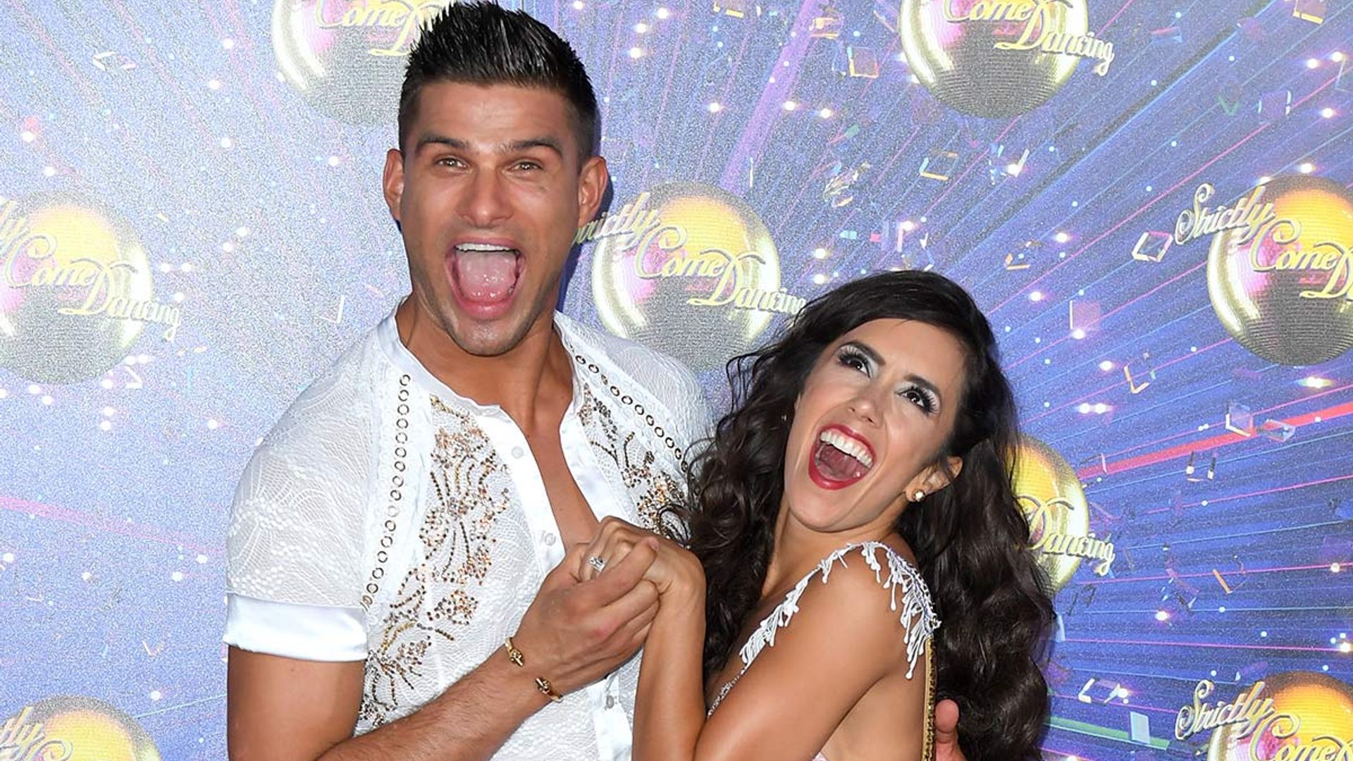 aljaz and janette laughing 