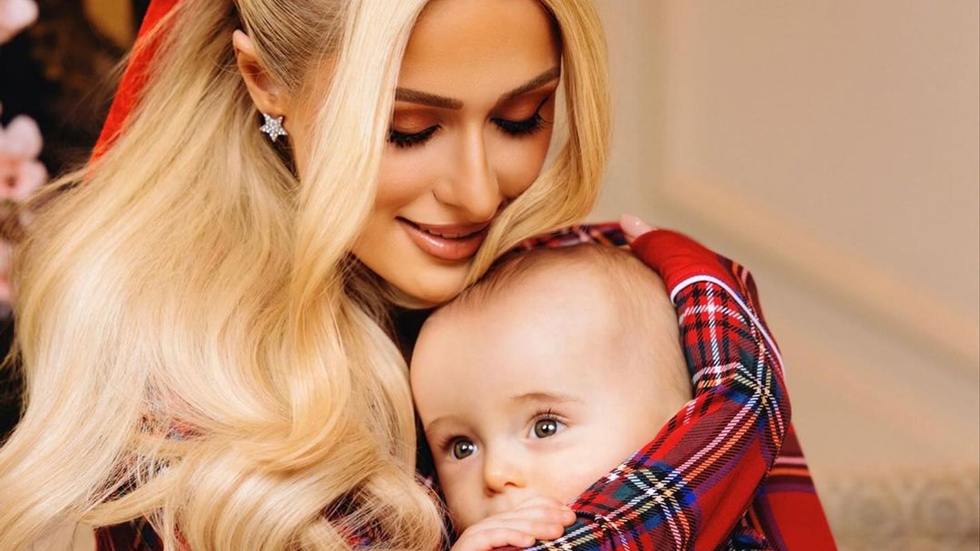 Paris Hilton and baby son Phoenix 