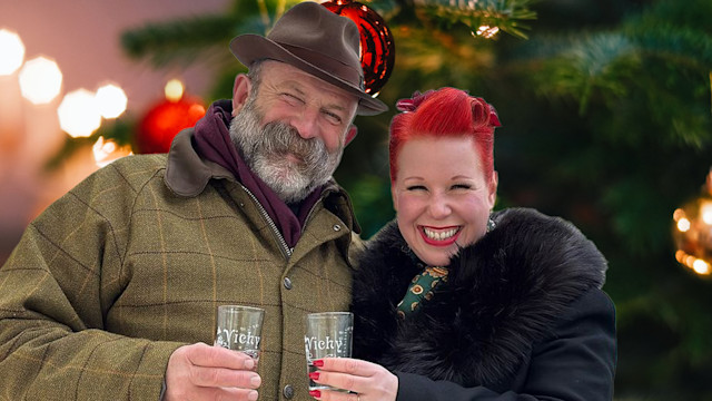 Dick and Angel Strawbridge's festive transformation at Chateau