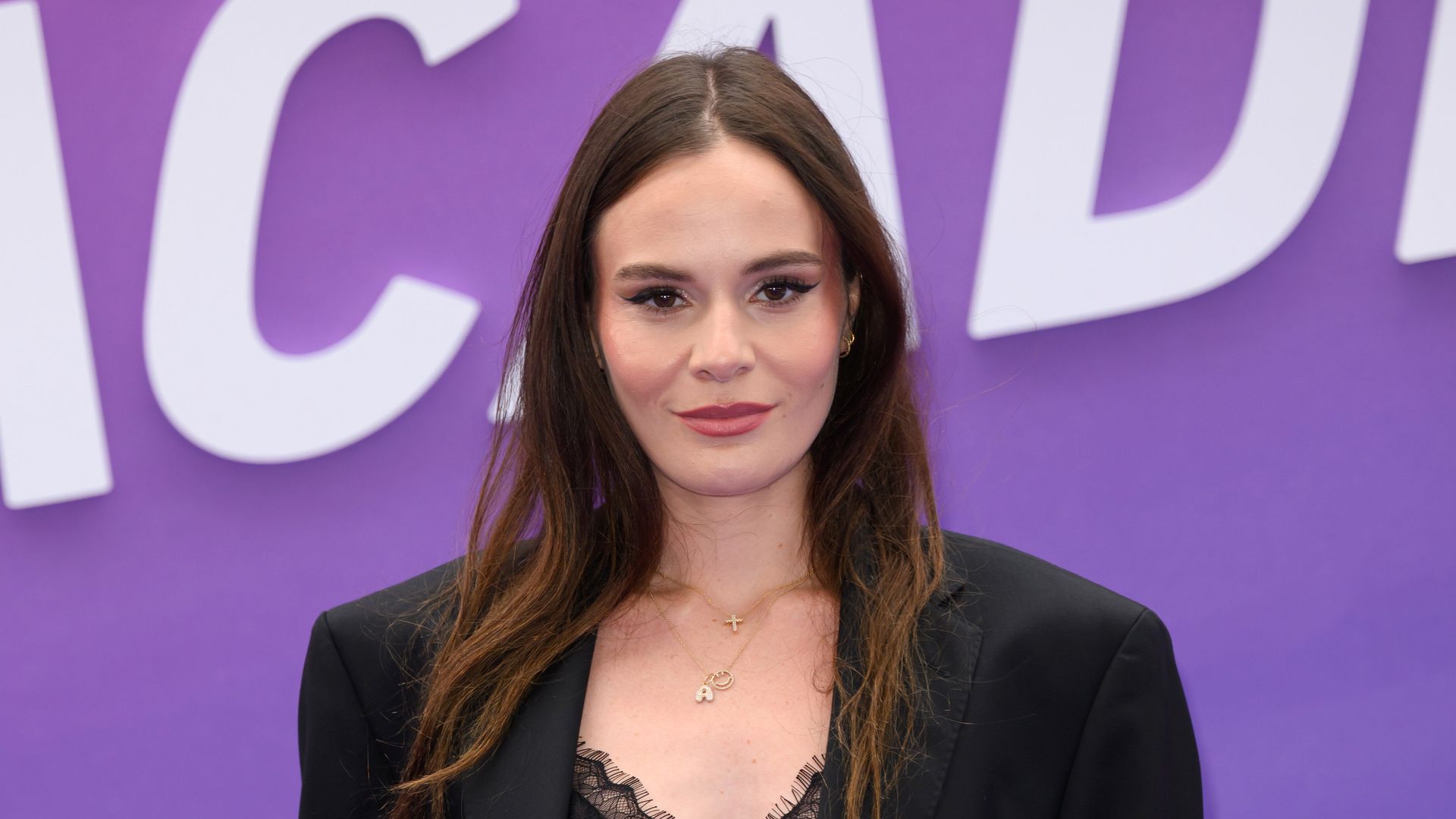 Holly Ramsay attends the UK Premiere of "F1: The Academy" at Cineworld Leicester Square on May 27, 2025 in London, England