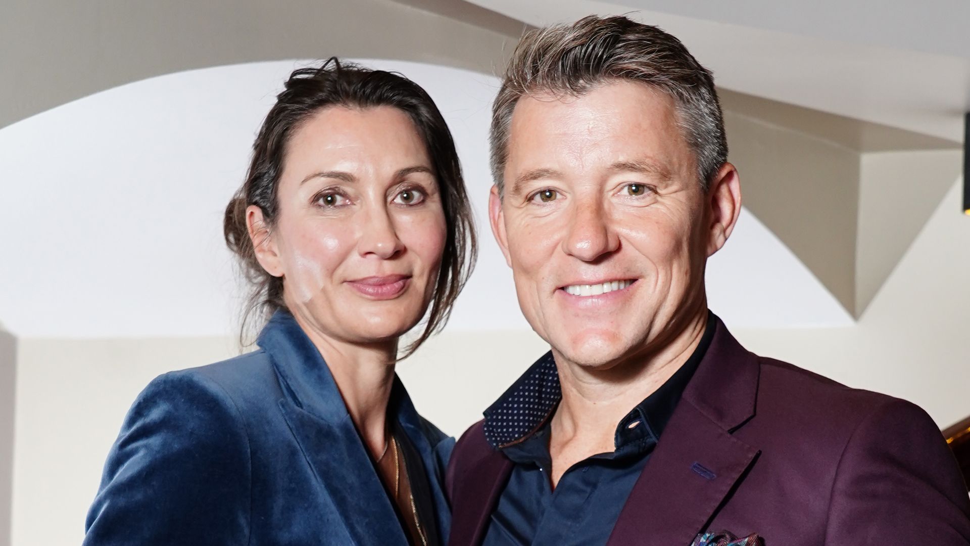 Ben Shephard and his wife Annie 