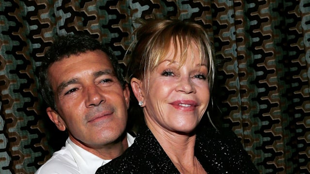 Actor Antonio Banderas and actress Melanie Griffith attend the after party for the "Black Nativity" premiere at The Red Rooster on November 18, 2013 in New York City.