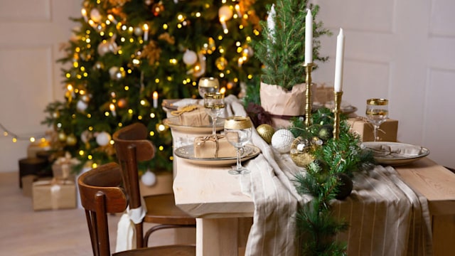 christmas table