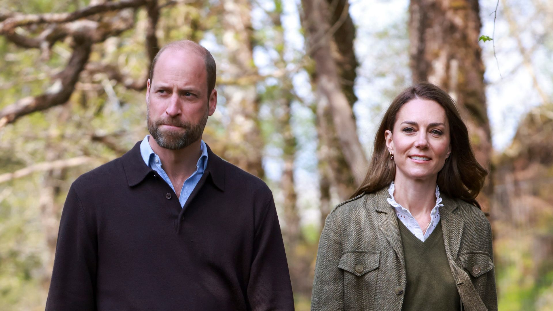 william and kate visiting community forest