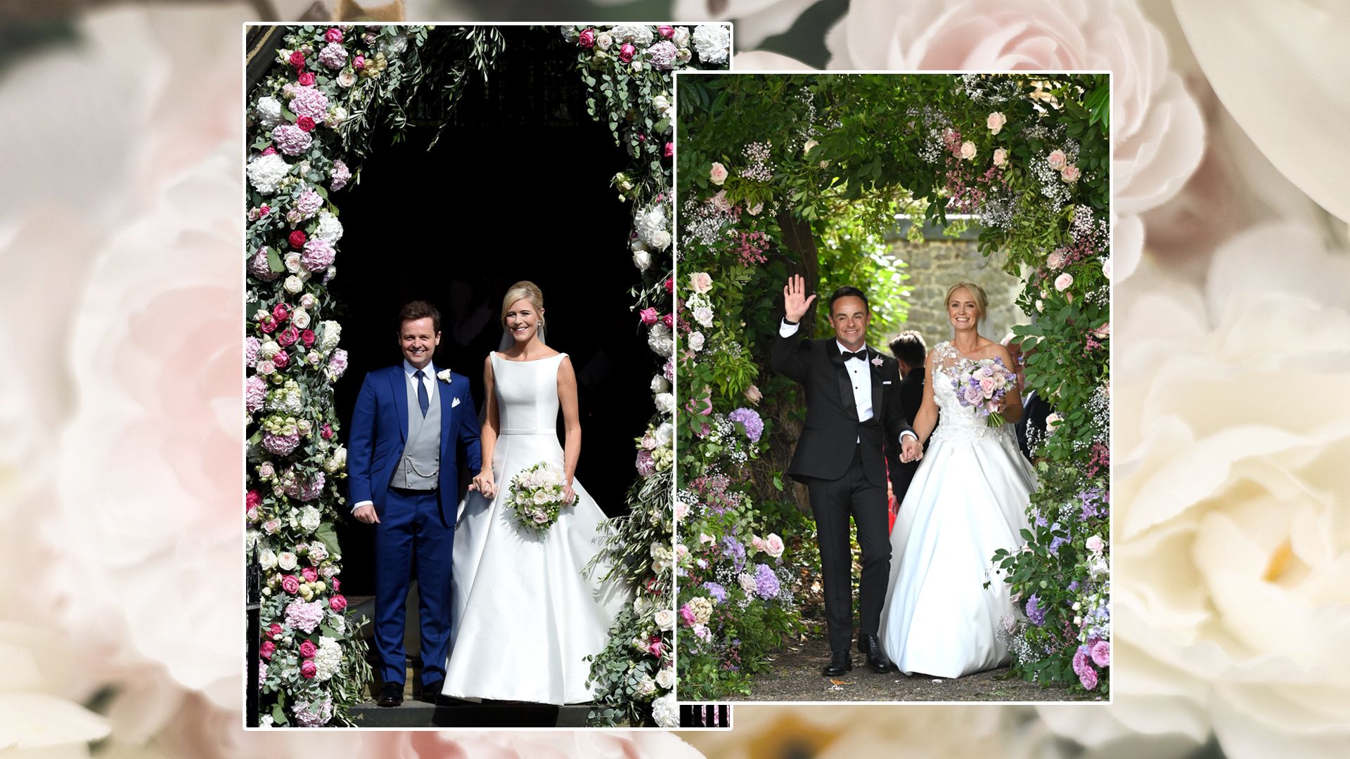 Ant McPartlin and Declan Donnelly's weddings were uncannily similar
