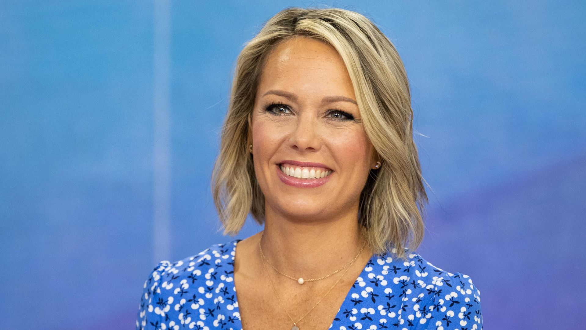 Dylan Dreyer in the Today studios 