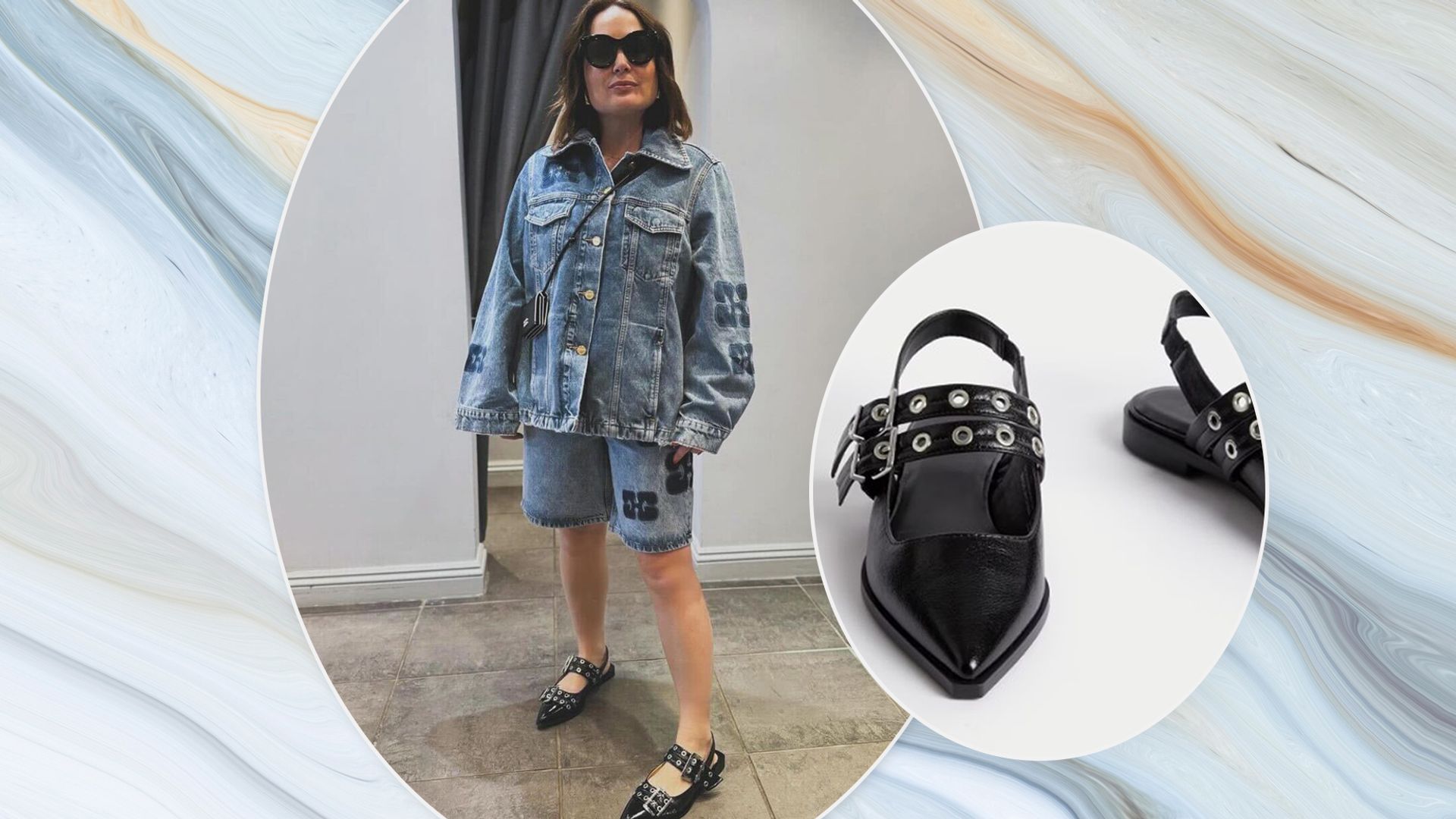 The £300 Ganni buckle flats have been on my wishlist and M&S just dropped a £40 celeb stylist-approved pair