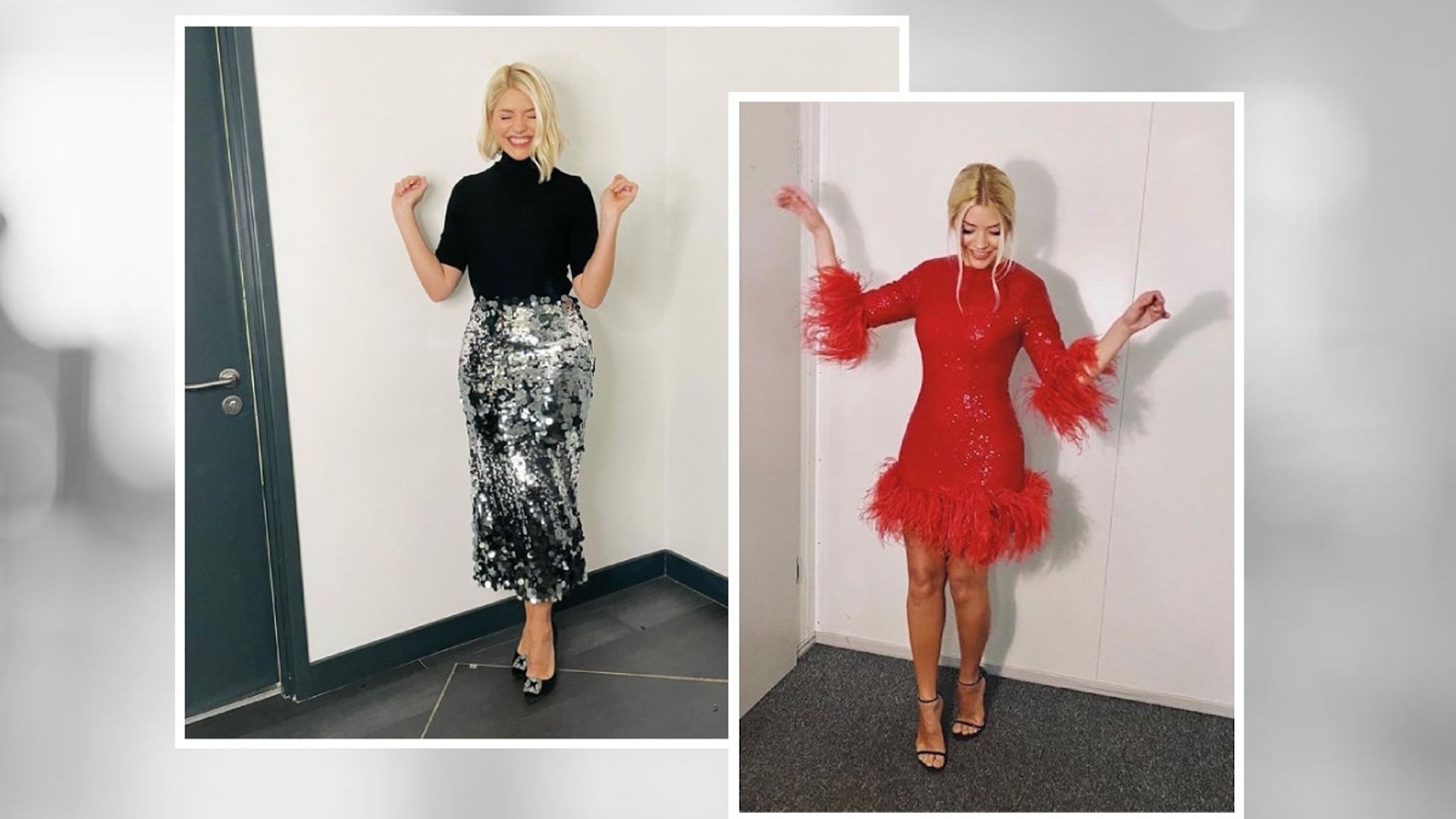 holly willoughby sequins