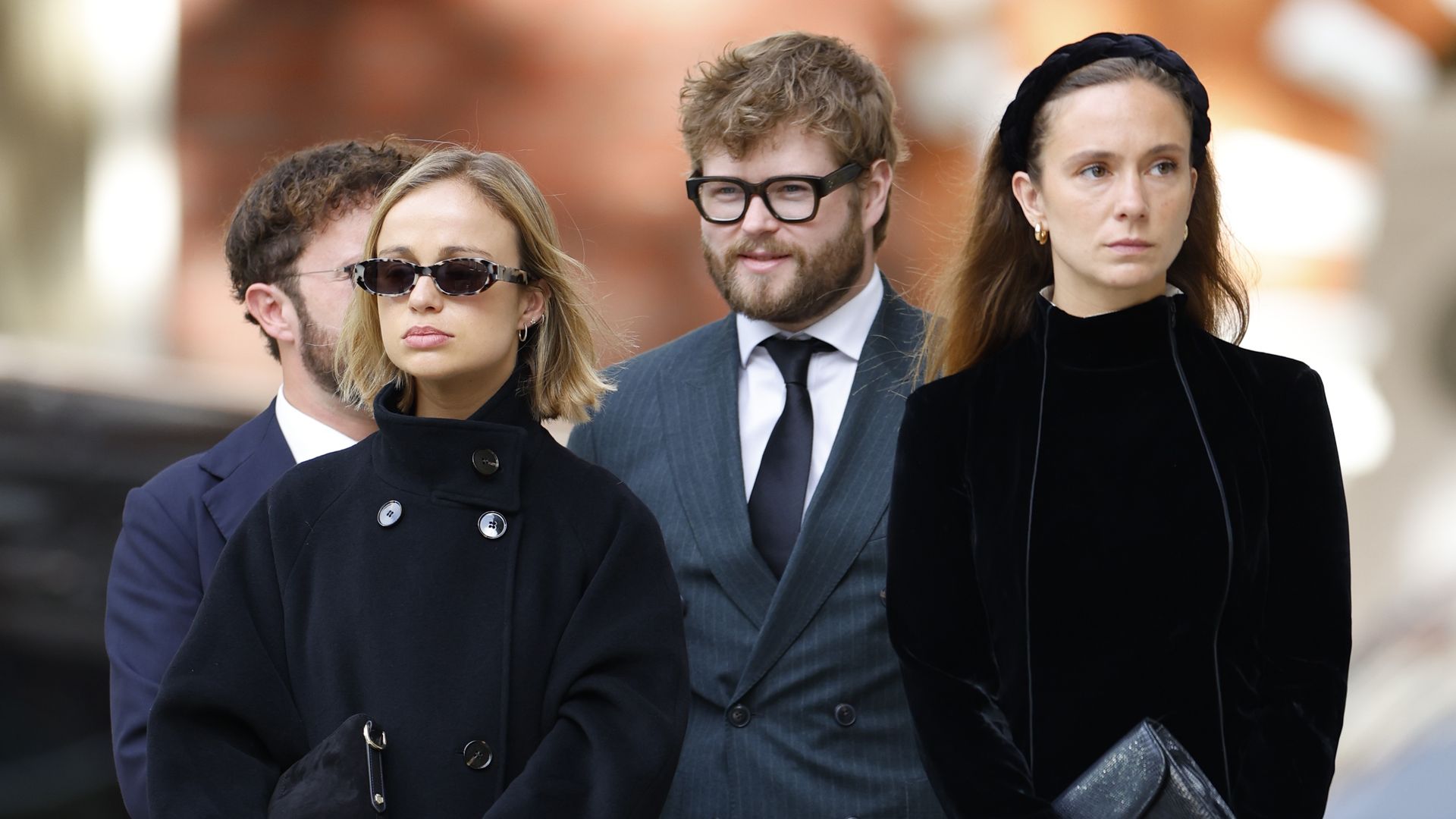 The Duchess of Kent's Coffin, borne by soldiers of The Royal Dragoon Guards of which the duchess was Deputy Colonel-in-Chief,  arrives at Westminster Cathedral ahead of her funeral tomorrow