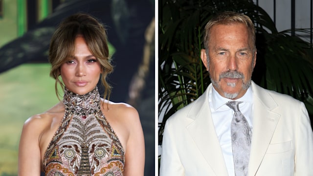 Yellowstone fan Jennifer Lopez enjoys drink with Kevin Costner in Aspen
