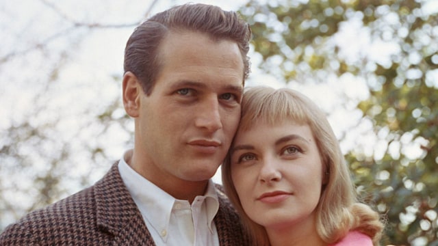 American actor Paul Newman and wife actress Joanne Woodward