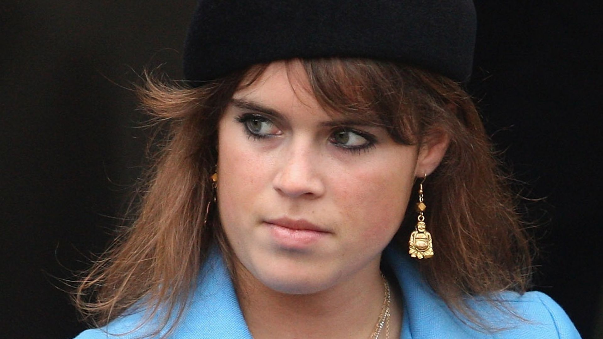 Princess Eugenie attends the Christmas Day church service at St Mary's Church on December 25, 2008 in Sandringham, England.  (Photo by Chris Jackson/Getty Images)5:  