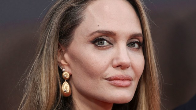 Angelina Jolie attends the "Maria" Headline Gala during the 68th BFI London Film Festival at The Royal Festival Hall on October 18, 2024 in London, England.