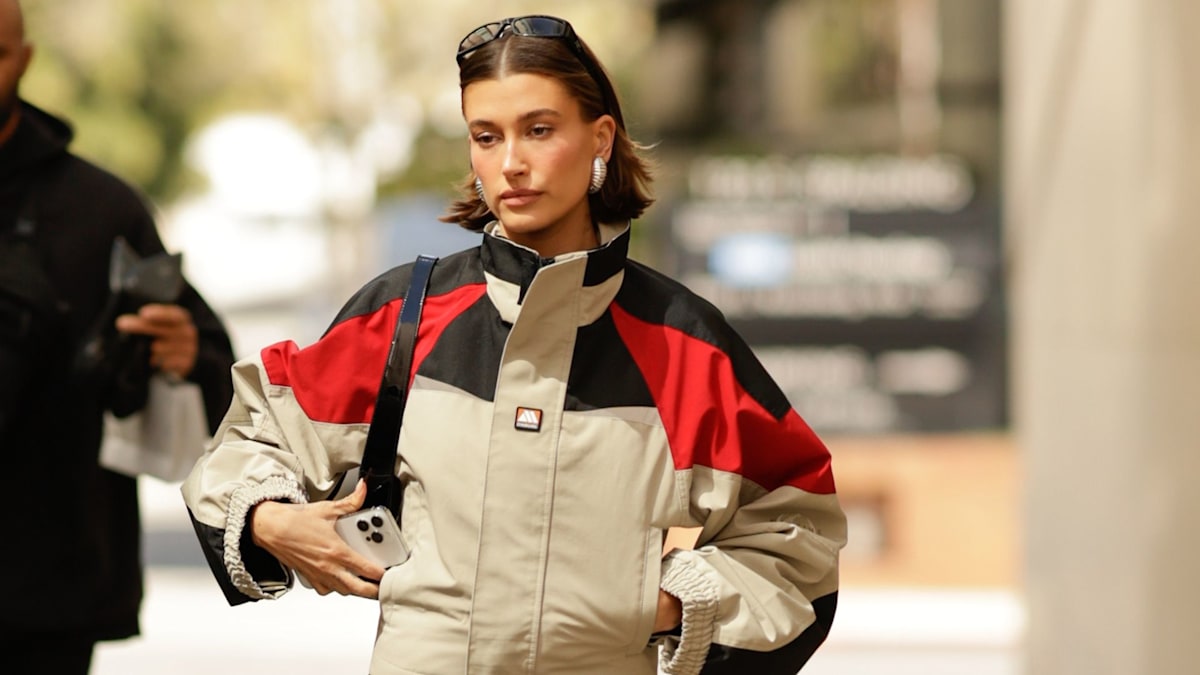 Hailey Bieber made a case for cropped knitwear and we’re taking notes