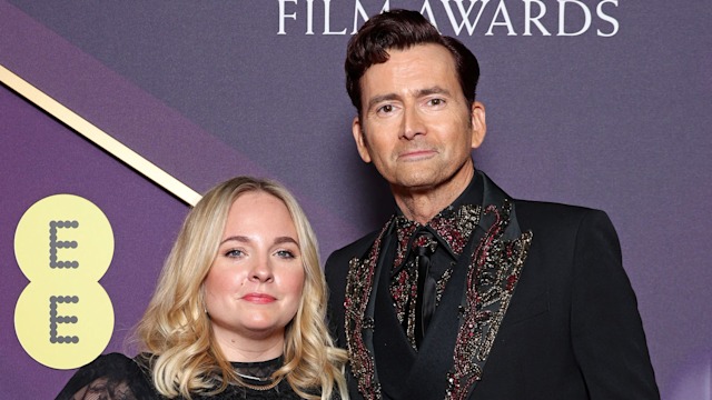 Georgia Tennant and David Tennant at the BAFTAs