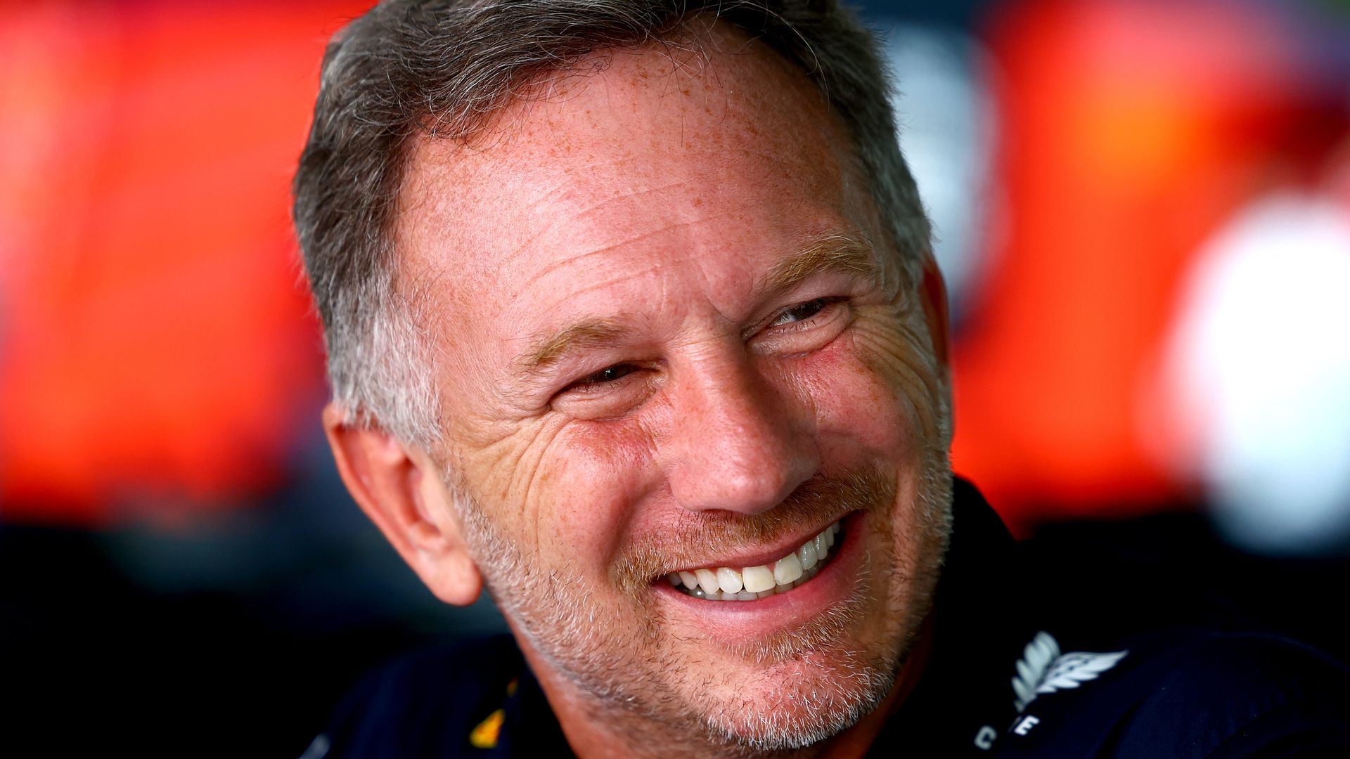 christian horner smiling