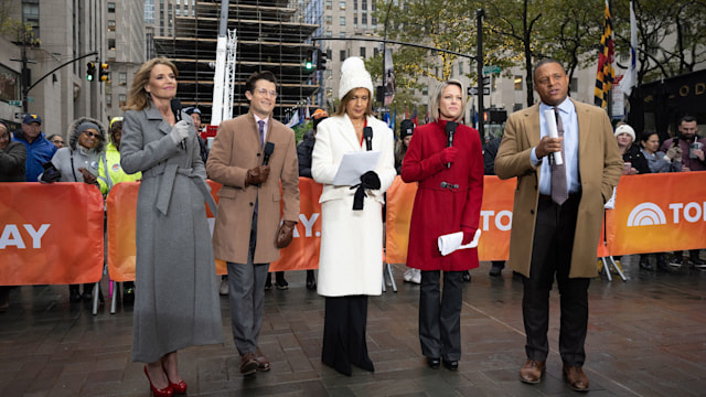 Today Show Dylan Dreyer with her co-stars 
