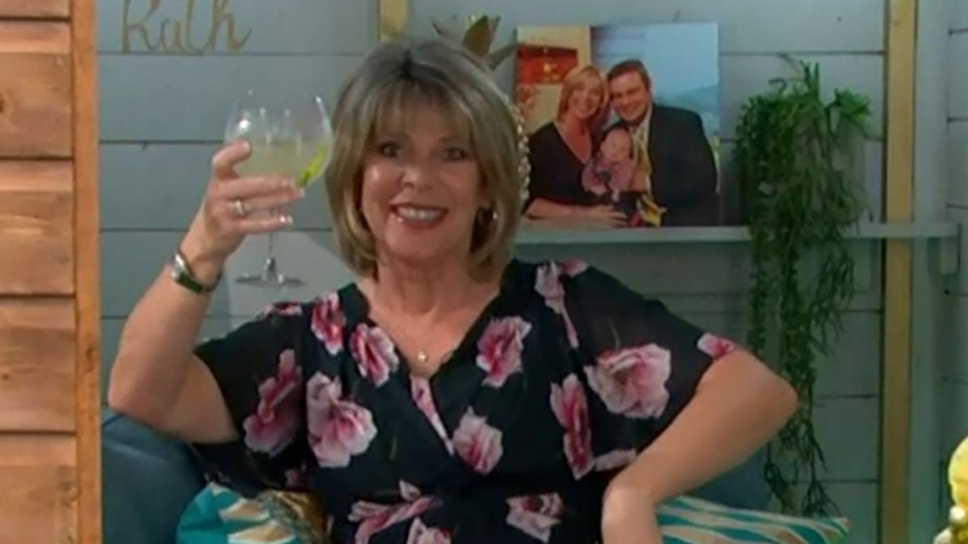 ruth langsford dress this morning wednesday