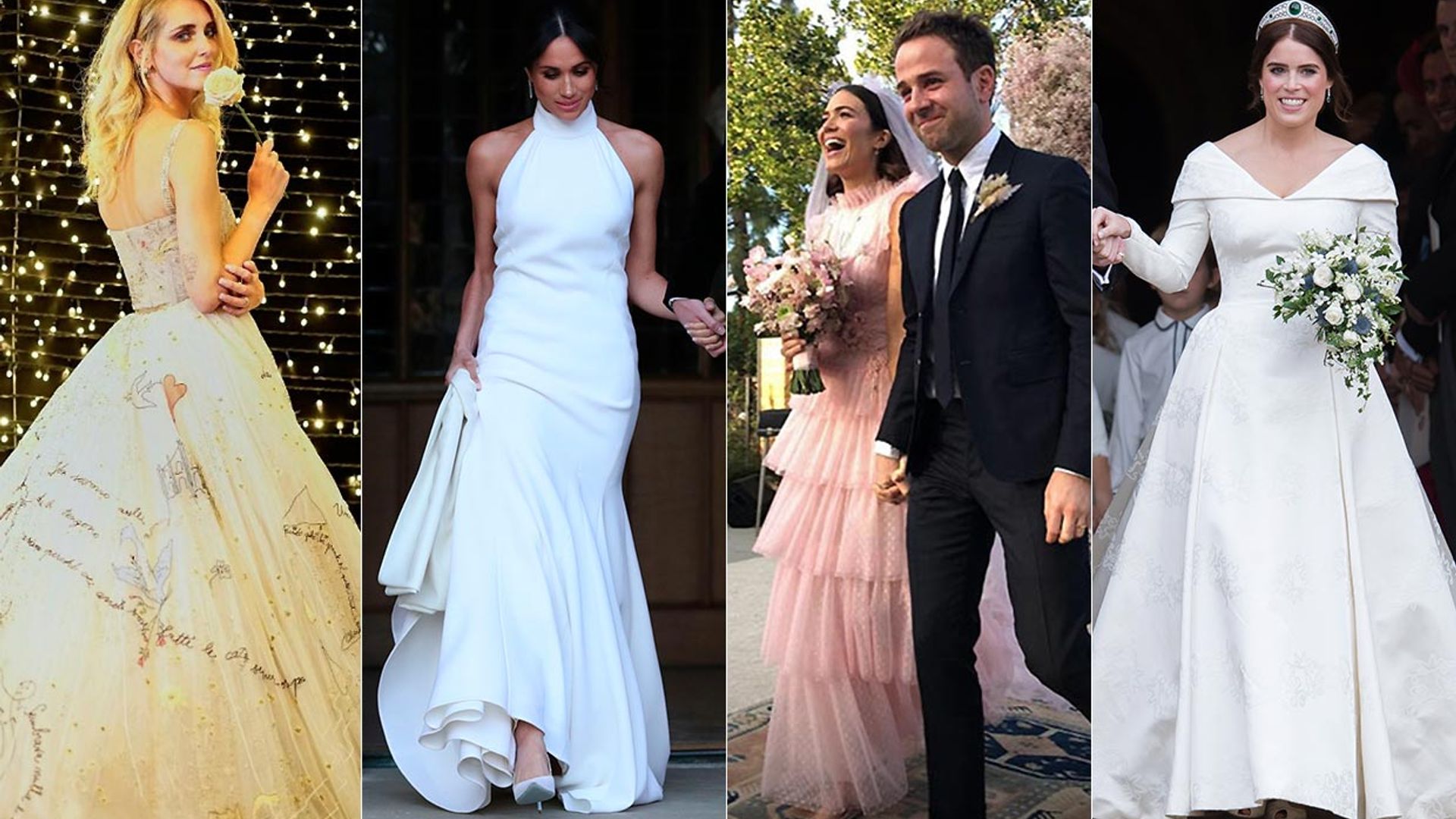 Priyanka Chopra wore her backless white wedding reception gown