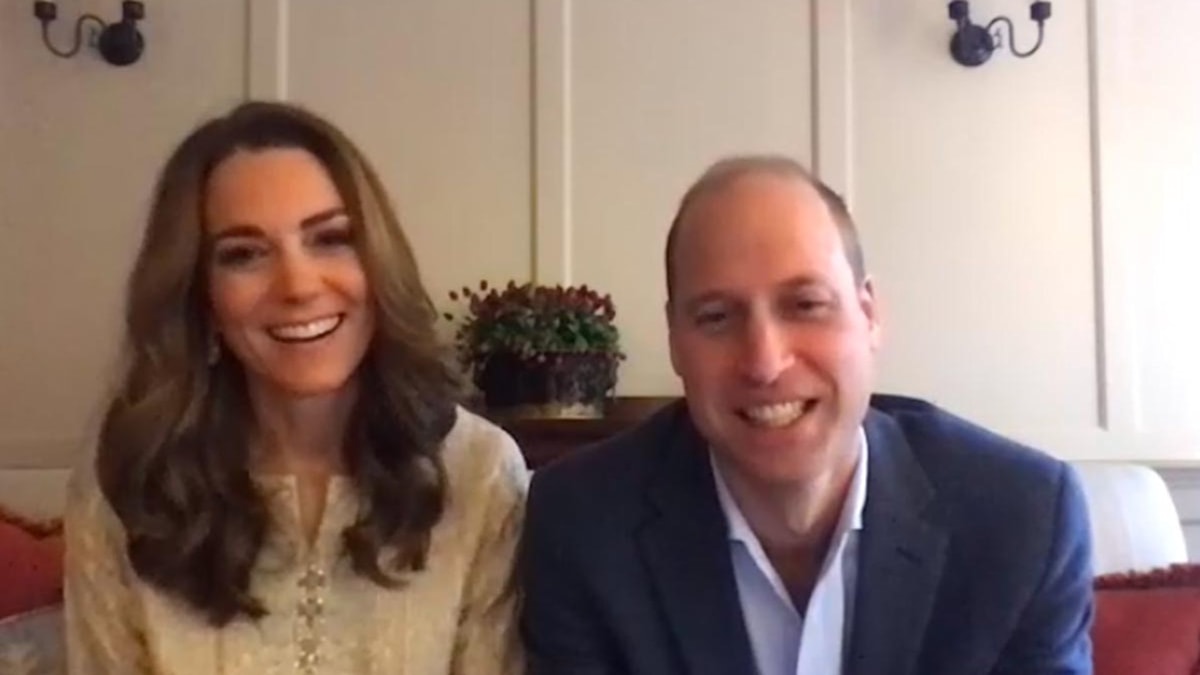 Kate Middleton and Prince William play virtual Pictionary as they're ...