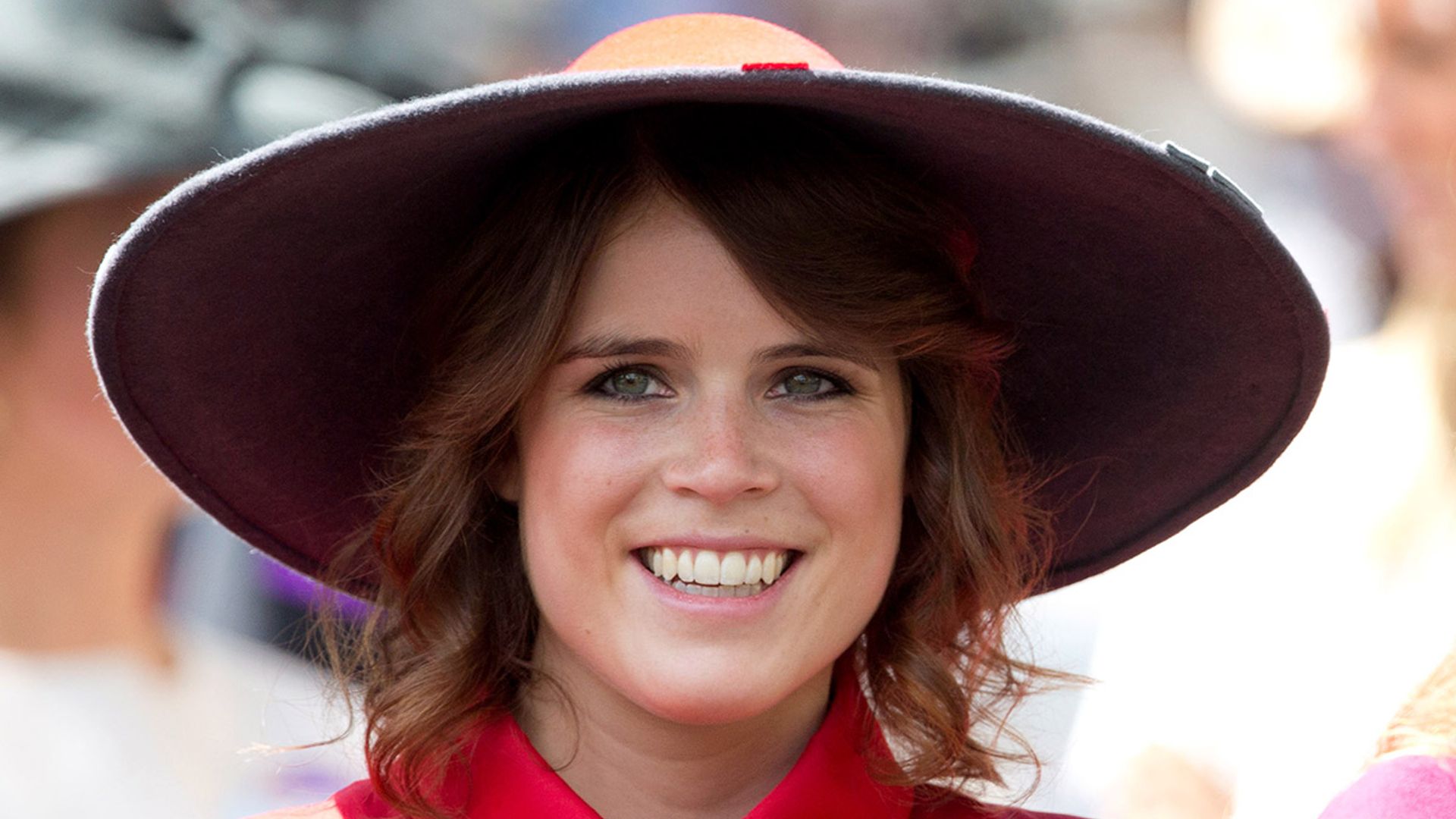 princess eugenie wearing a hat