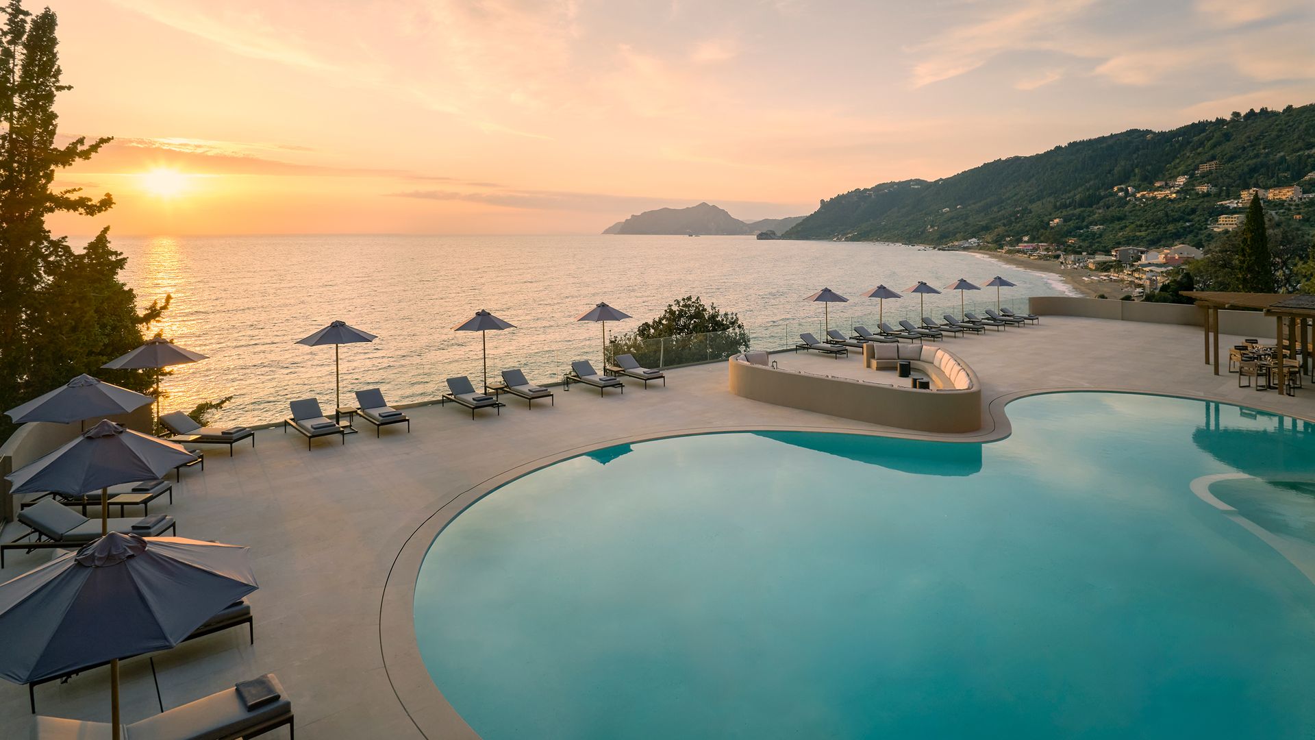 hellomagazine.com - Francesca Shillcock - Corfu's freshest hotel is a masterclass in quiet luxury and jaw-dropping views