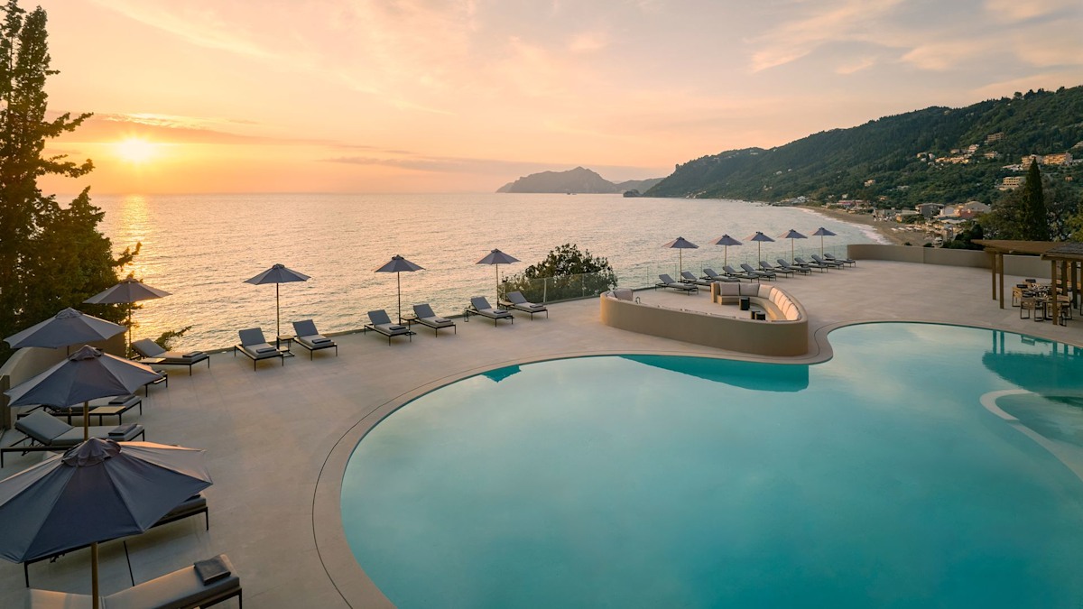 Corfu's freshest hotel is a masterclass in quiet luxury and jaw-dropping views
