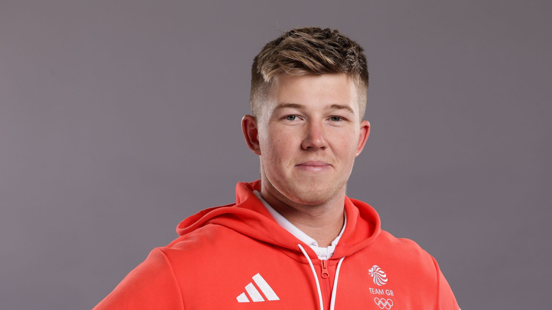 harry charles wearing team gb jumper 