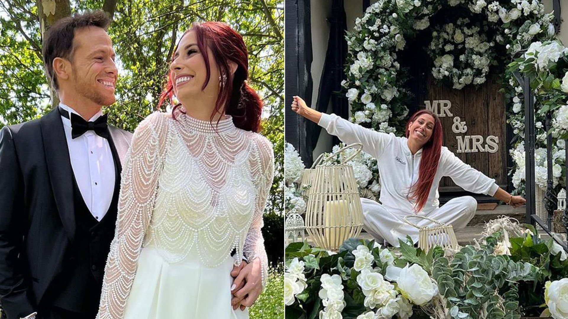 Loose Womens Stacey Solomon Shares First Look Inside Wedding To Joe Swash Hello