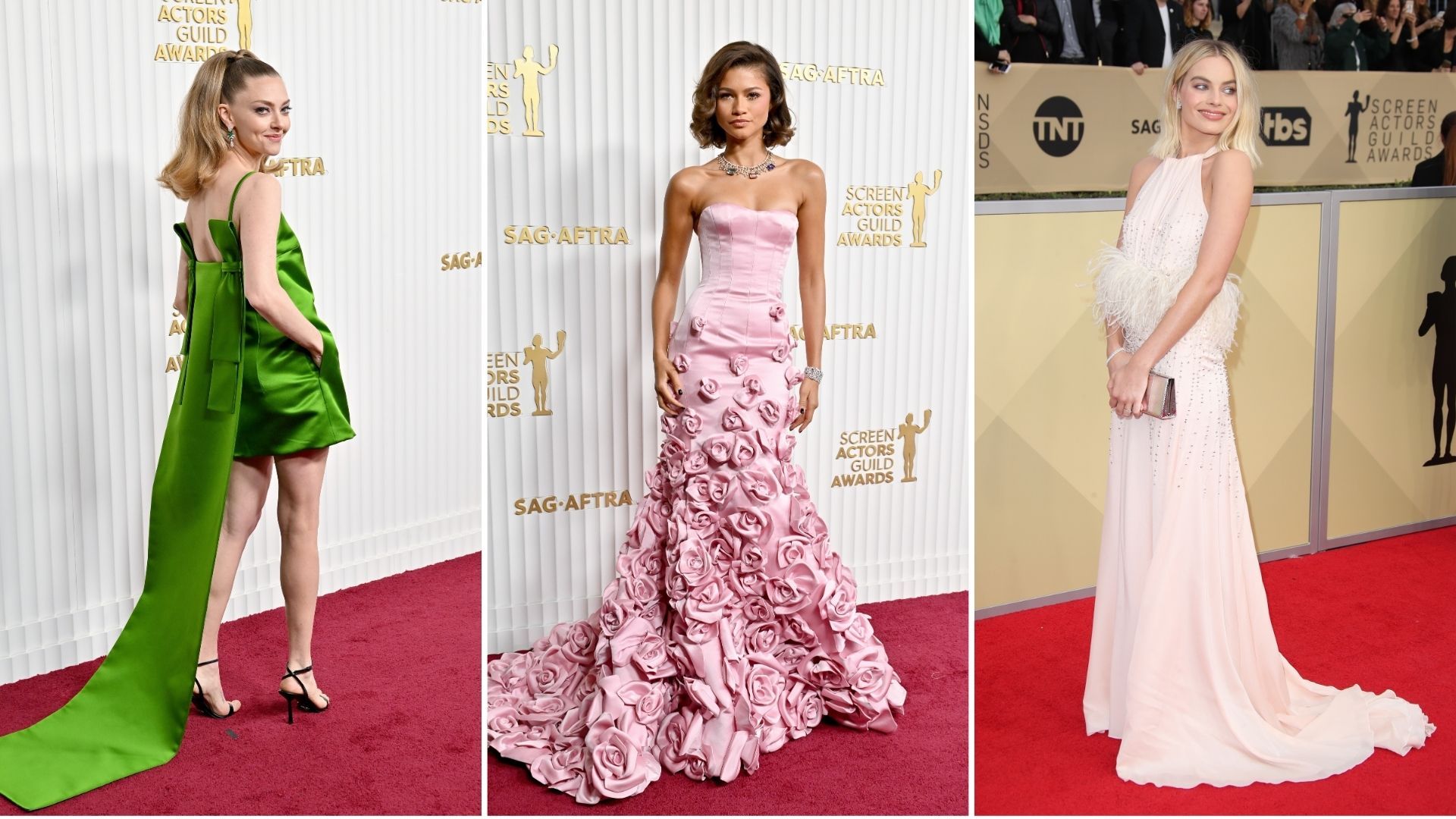 The most glamorous SAG Award gowns of all time