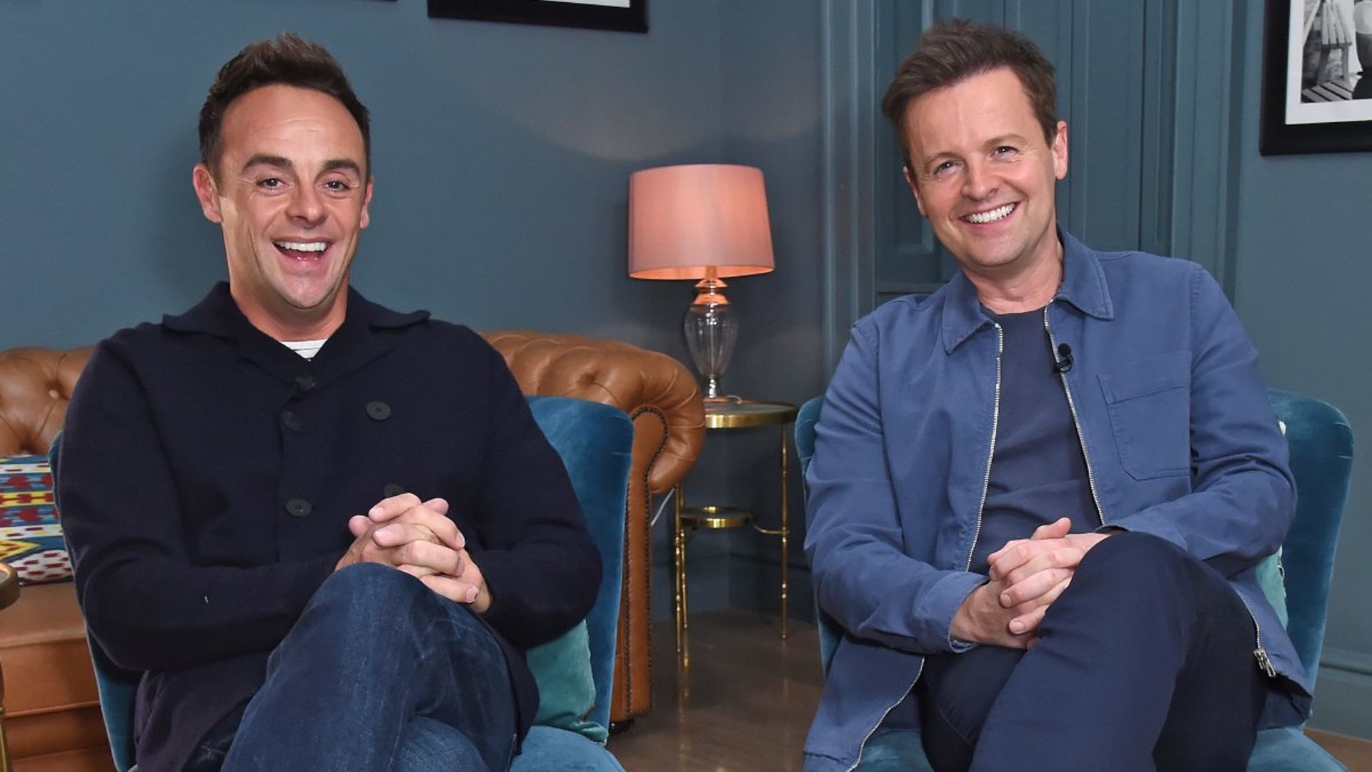 ant and dec aughing