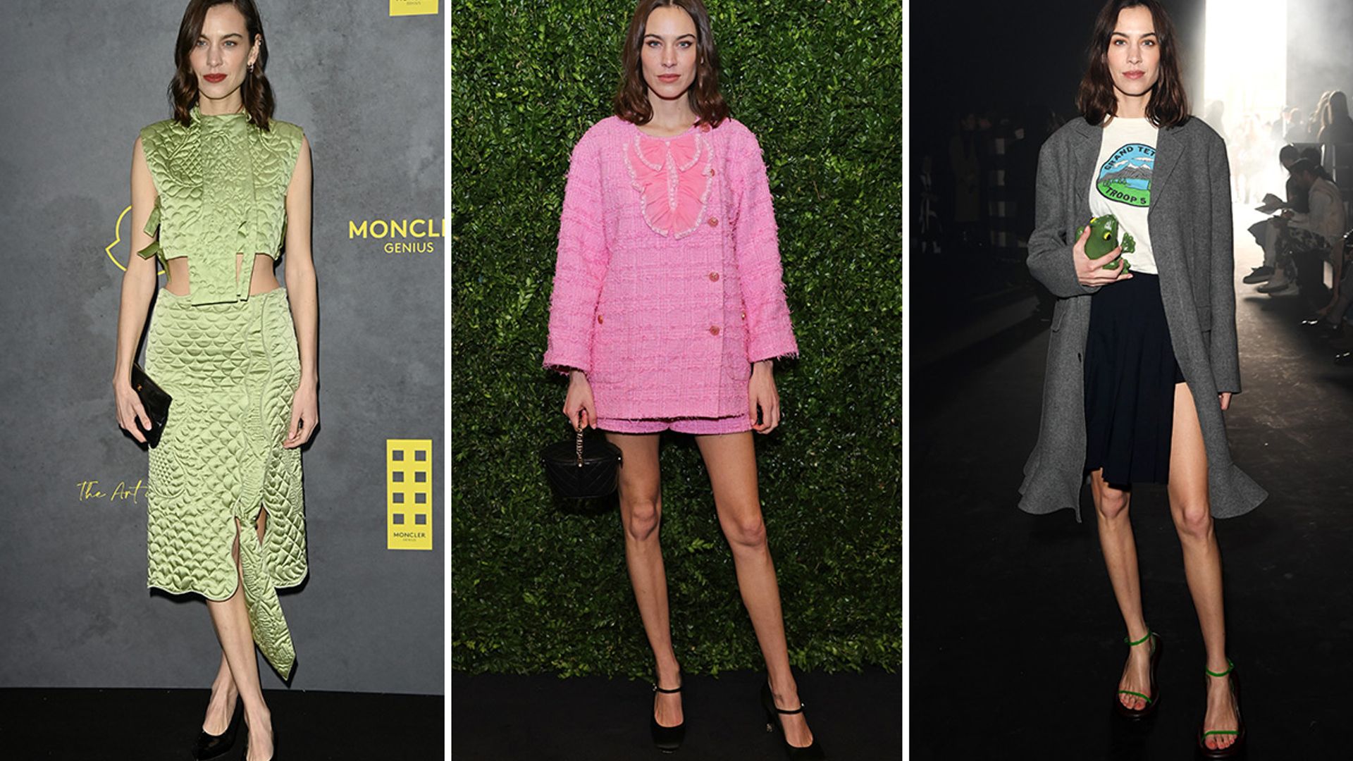 Alexa Chung's London Fashion Week AW23 outfits are refusing to