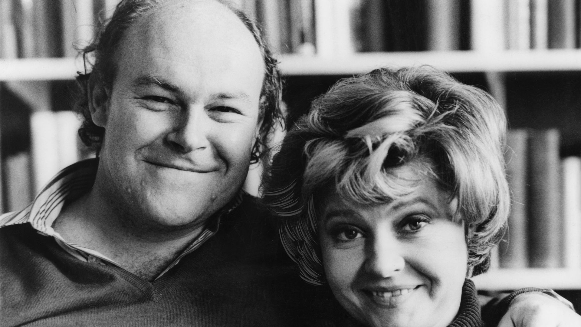 English actors Timothy West and his wife Prunella Scales, November 1977