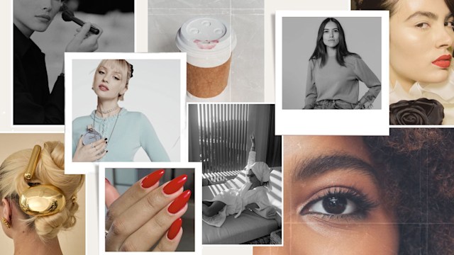 Collage - Beauty Issue H! Fashion Featuring Angele