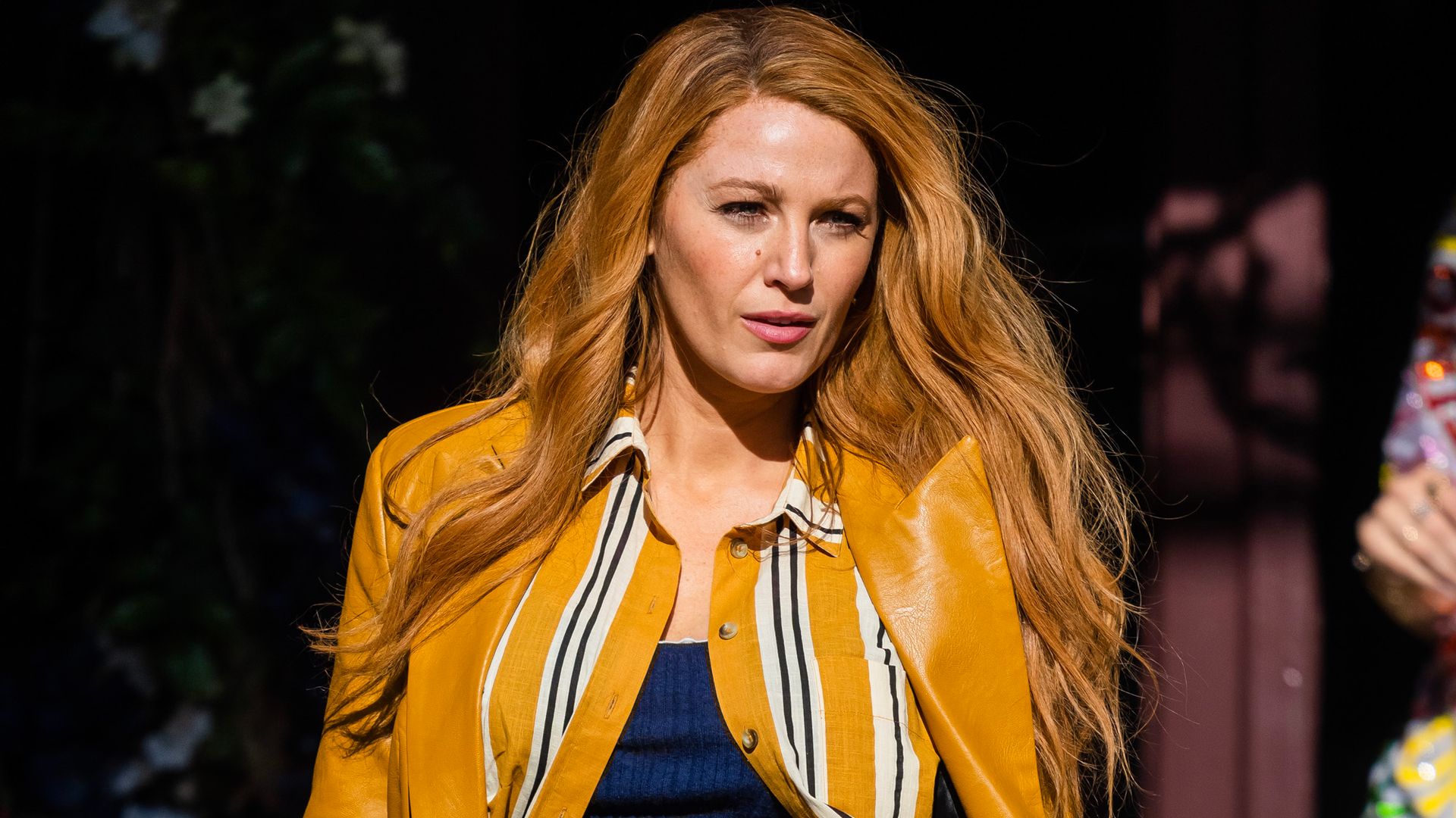 Blake Lively showcases incredibly taut tummy in tight crop top as she reveals secrets to post-baby body