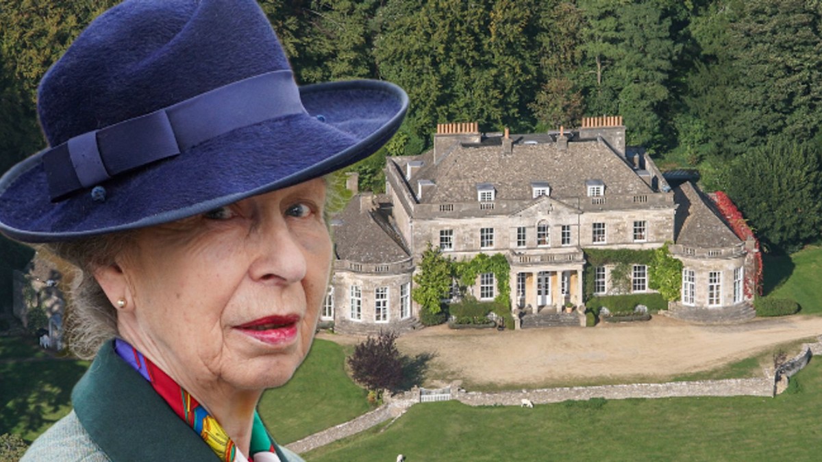 Princess Anne's secret underground level at private home revealed in rare photo