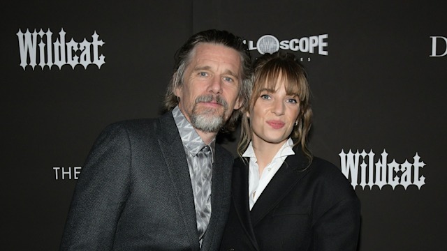 ethan hawke and maya hawke wildcat premiere nyc