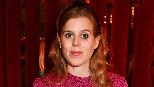 LONDON, ENGLAND - OCTOBER 15: Princess Beatrice of York attends The 10th Annual Lady Garden Foundation Langan's Ladies Lunch raising vital funds for The Royal Marsden Cancer Charity at Langan's Brasserie at Langan's Brasserie on October 15, 2024 in London, England. (Photo by Dave Benett/Getty Images)