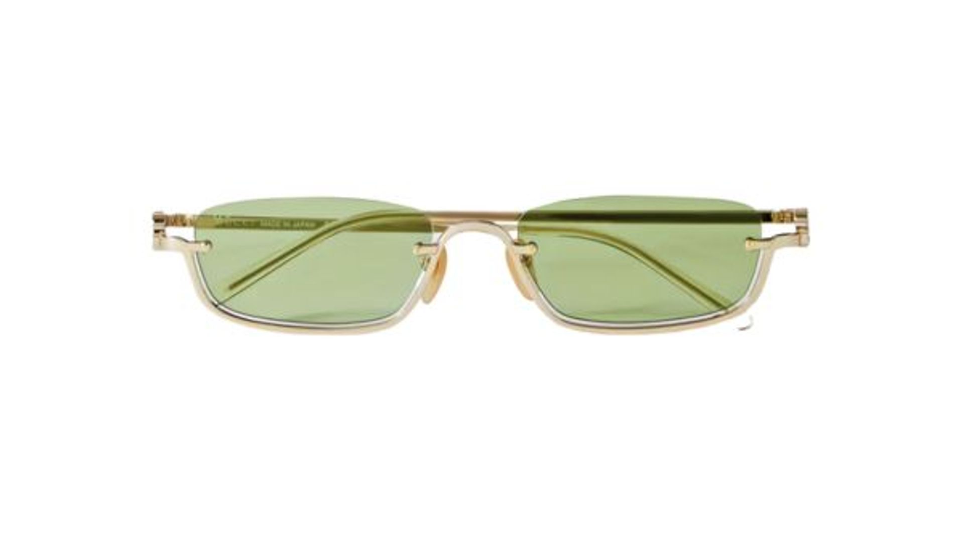 GG square-frame gold-tone sunglasses – Gucci Eyewear 