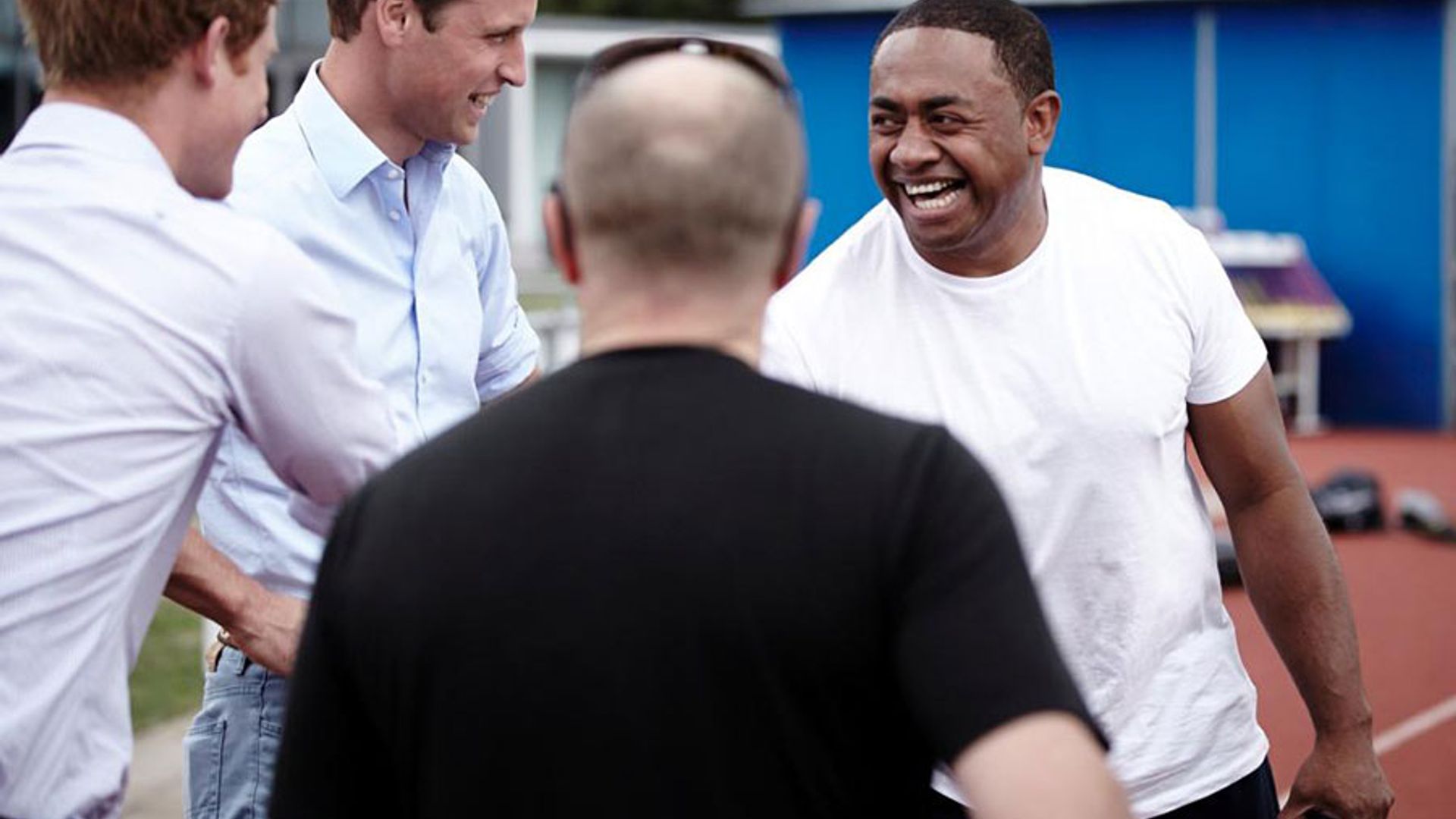 Prince William and Prince Harry make surprise appearance at the